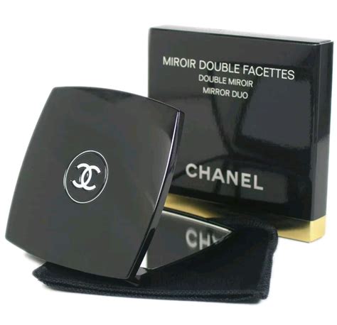 chanel duo mirror|Chanel hand held mirror.